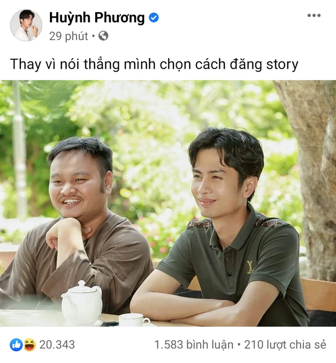 Đăng ảnh với Vinh Râu, Huỳnh Phương bị nghi đang cà khịa Lương Minh Trang chuyện liên tục đăng story sau ly hôn - Ảnh 2.