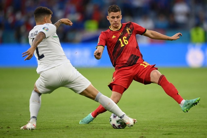 Tiền đạo tuyển Bỉ tấu hài, Italy thắng thuyết phục để giành vé vào bán kết Euro 2020 - Ảnh 15.