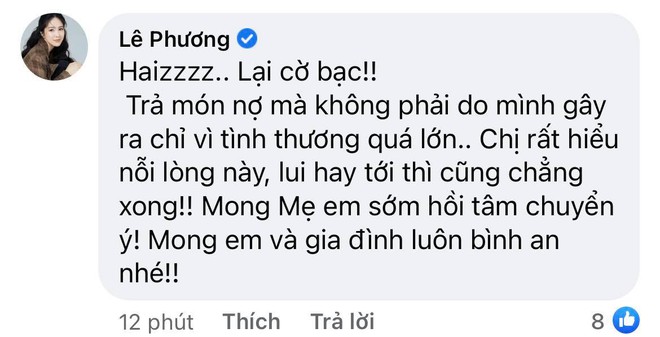 Hari Won và dàn sao đau lòng, Lê Phương bức xúc ra mặt trước vụ Trương Mỹ Nhân quyết “cắt đứt” quan hệ vì mẹ ruột nợ nần! - Ảnh 4.