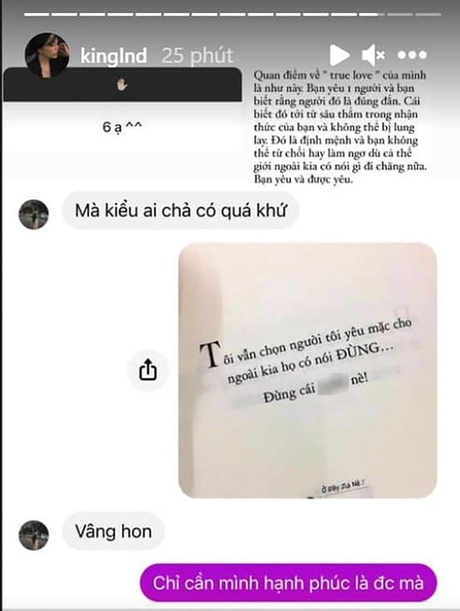 Sau 3 ngày rộ tin bồ cũ thiếu gia hẹn hò em 2k4, Linh Ngọc Đàm cũng ngầm thông báo có tình mới? - Ảnh 4. Sau 3 ngày rộ tin bồ cũ thiếu gia hẹn hò em 2k4, Linh Ngọc Đàm cũng ngầm thông báo có tình mới? - Ảnh 4.