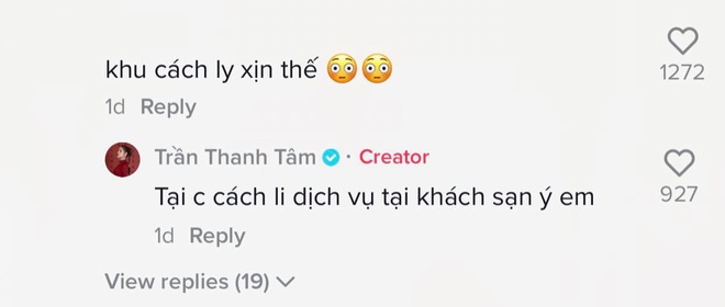 Hot girl trứng rán bắt trend TikTok đạt luôn 5 triệu view nhưng netizen chú ý nhất là không gian ở khu cách ly - Ảnh 5.