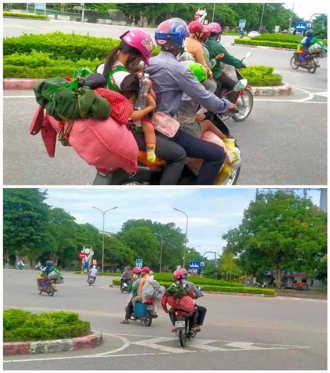 Xót xa cảnh người dân vạ vật chạy xe máy vượt hàng ngàn km về Nghệ An tránh dịch và những tấm phong bì nghĩa tình khiến nhiều người ấm lòng - Ảnh 2.