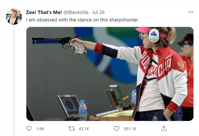 Nhà vô địch Olympic gây sốt bởi dáng bắn súng cực ngầu, dân tình nhìn xong lo cô nàng bị gãy tay - Ảnh 2.