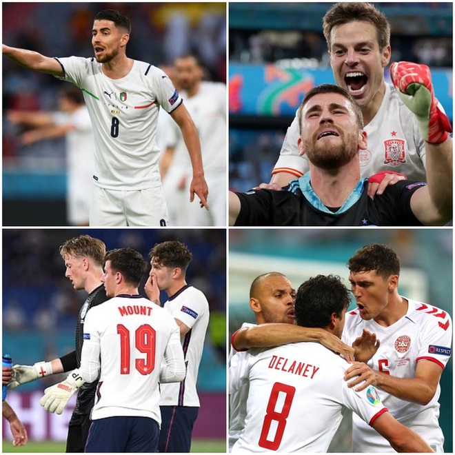 Tr&ugrave;ng hợp th&uacute; vị: M&agrave;u &aacute;o trắng đang chi phối Euro 2020, 2 c&aacute;i t&ecirc;n đ&aacute; chung kết c&oacute; thể đ&atilde; được x&aacute;c định - Ảnh 1.