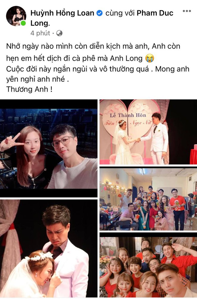 Cao Thái Hà, Lê Giang và dàn sao Việt bàng hoàng, xót xa khi nghe tin diễn viên Đức Long đột ngột qua đời - Ảnh 9.