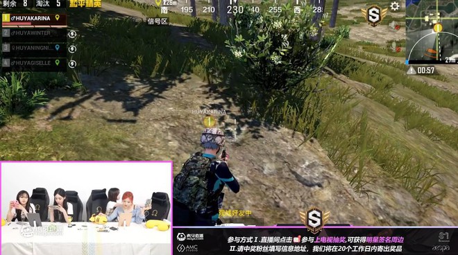 Nh&oacute;m nhạc nữ nh&agrave; SM trổ t&agrave;i bắn PUBG Mobile khiến người xem h&aacute; hốc mồm - Ảnh 6.