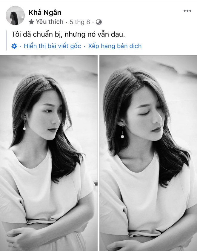 Khả Ng&acirc;n đăng ảnh t&ocirc;ng m&agrave;u x&aacute;m đen buồn b&atilde;, d&acirc;n t&igrave;nh đổ dồn đến biểu tượng đ&iacute;nh k&egrave;m? - Ảnh 4.