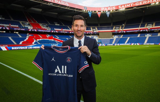 Một phần thu nhập của Messi tại PSG được trả bằng tiền điện tử - Ảnh 1. Một phần thu nhập của Messi tại PSG được trả bằng tiền điện tử - Ảnh 1.