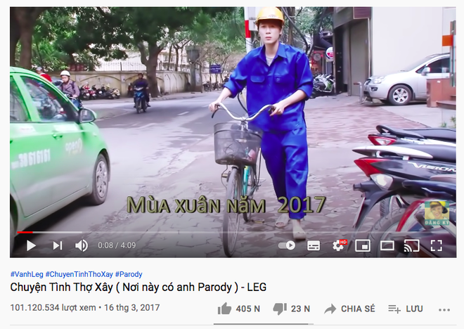 Nữ có Hậu Hoàng, nam có YouTuber chính thức sở hữu MV 300 triệu view đầu tiên trong làng nhạc chế Việt - Ảnh 4.