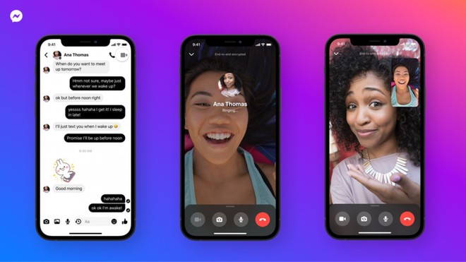 Facebook mã hóa đầu cuối gọi thoại và video Messenger - Ảnh 1.