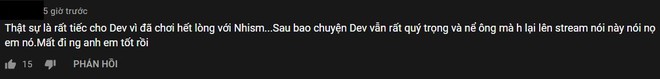 Sau nghi vấn lục đục nội bộ vì gái lạ, Nhism chính thức lên tiếng xin lỗi Dev Nguyễn ngay trên sóng livestream - Ảnh 1.
