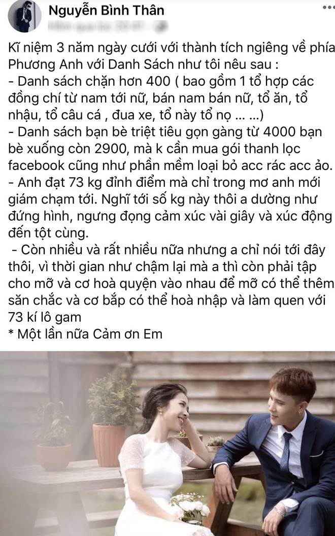 Kỷ niệm ngày cưới, em rể kể khổ những gì về 3 năm sống với em gái Nhã Phương mà khiến dân tình té ngửa hàng loạt? - Ảnh 3.