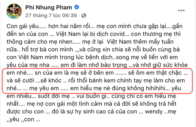 Phi Nhung bất ngờ thông báo lỡ hẹn sang Mỹ và thất hứa với con gái vì 1 lý do - Ảnh 5.