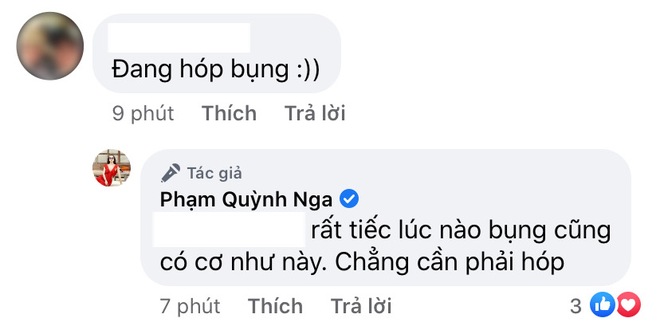 Diện áo khoe cơ số 11 vẫn bị soi hóp bụng, Quỳnh Nga đáp 1 câu nhẹ nhàng nhưng tôn trọn được thế mạnh của bản thân - Ảnh 3.