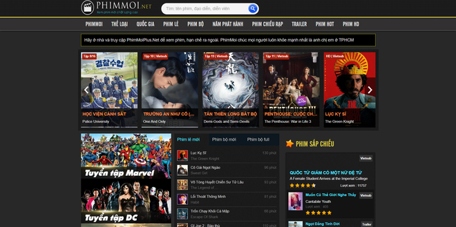 Bên cạnh vua lì đòn phimmoi.net, nhan nhản website xem phim lậu, vi phạm bản quyền vẫn ngang nhiên hoạt động - Ảnh 5.