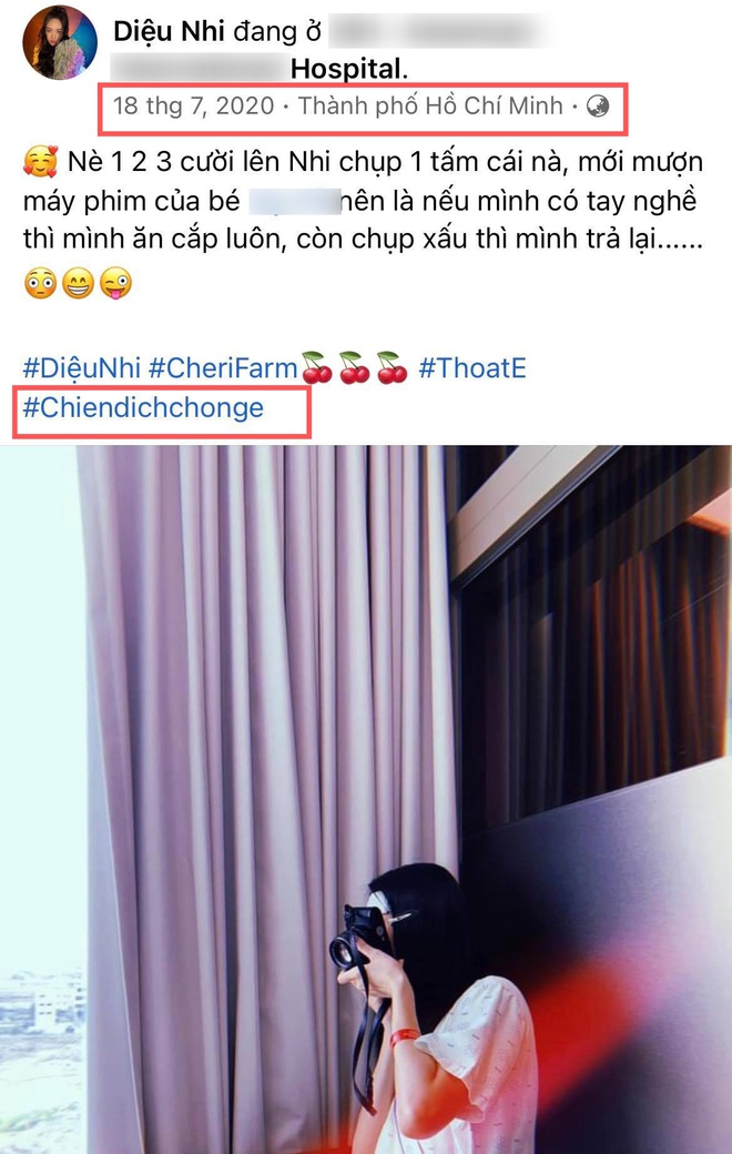 X&ocirc;n xao ảnh Diệu Nhi bụng l&ugrave;m l&ugrave;m tự check in tại bệnh viện giữa tin đồn sinh con, soi kỹ thời gian mới bất ngờ? - Ảnh 3.