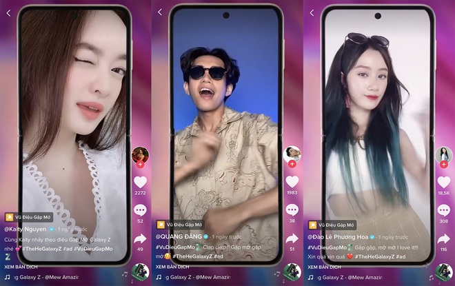Bản nhạc chủ đề “Thế hệ Galaxy Z” nhanh chóng lọt top thịnh hành trên TikTok vì quá “cháy” - Ảnh 4.