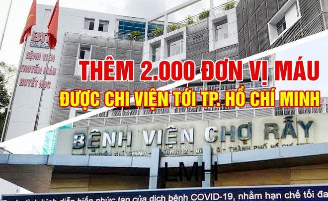 2.000 đơn vị máu sẻ chia cùng miền Nam chống dịch - Ảnh 2.