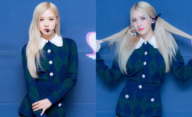 Khi Rosé (BLACKPINK) và Somi diện chung một outfit, nhìn qua cứ tưởng chị  em sinh đôi