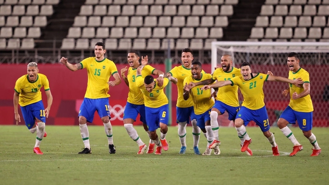 Hủy diệt Mexico trên chấm luân lưu cân não, Brazil vào chung kết Olympic 2020 - Ảnh 3.