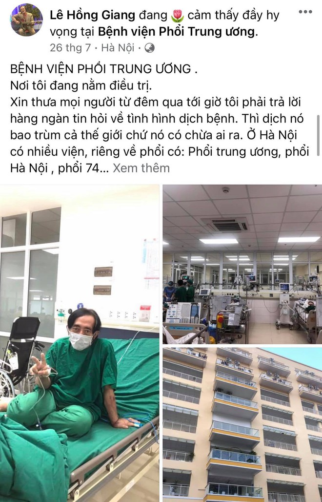 Xót xa hình ảnh cuối đời của NS Giang Còi: Thái độ lạc quan trên giường bệnh khiến bao người thán phục! - Ảnh 4.