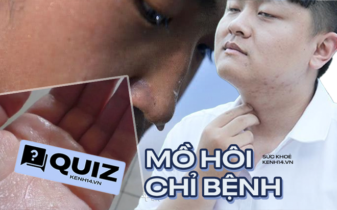 Quiz: Không phân biệt nam hay nữ, mồ hôi đổ nhiều bất thường ở 3 vị trí sau chứng tỏ cơ thể đang có bệnh - Ảnh 1.