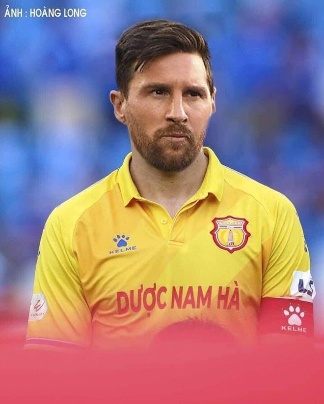 MXH Việt Nam dậy sóng với ảnh Messi trong màu áo CLB Hà Nội, HAGL, Sông Lam Nghệ An... cực kỳ hài hước! - Ảnh 11.