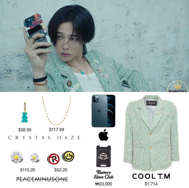 Soi giá phụ kiện iPhone của G-Dragon mà choáng, không hổ danh là ông hoàng Kpop - Ảnh 6.