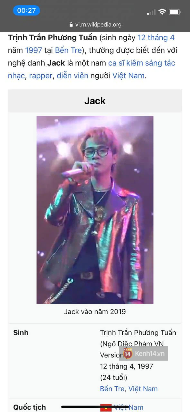 Jack vừa c&oacute; biến ngay lập tức bị đổi th&ocirc;ng tin tr&ecirc;n Wikipedia, d&acirc;n mạng đọc m&agrave; ph&aacute;t hoảng - Ảnh 3.