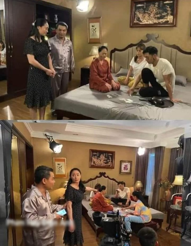 Lộ ảnh Nam l&agrave;m d&acirc;u nh&agrave; Long, c&ograve;n bị mẹ chồng hạnh họe v&igrave; rủ b&agrave; nội đ&aacute;nh b&agrave;i ở Hương Vị T&igrave;nh Th&acirc;n? - Ảnh 3.
