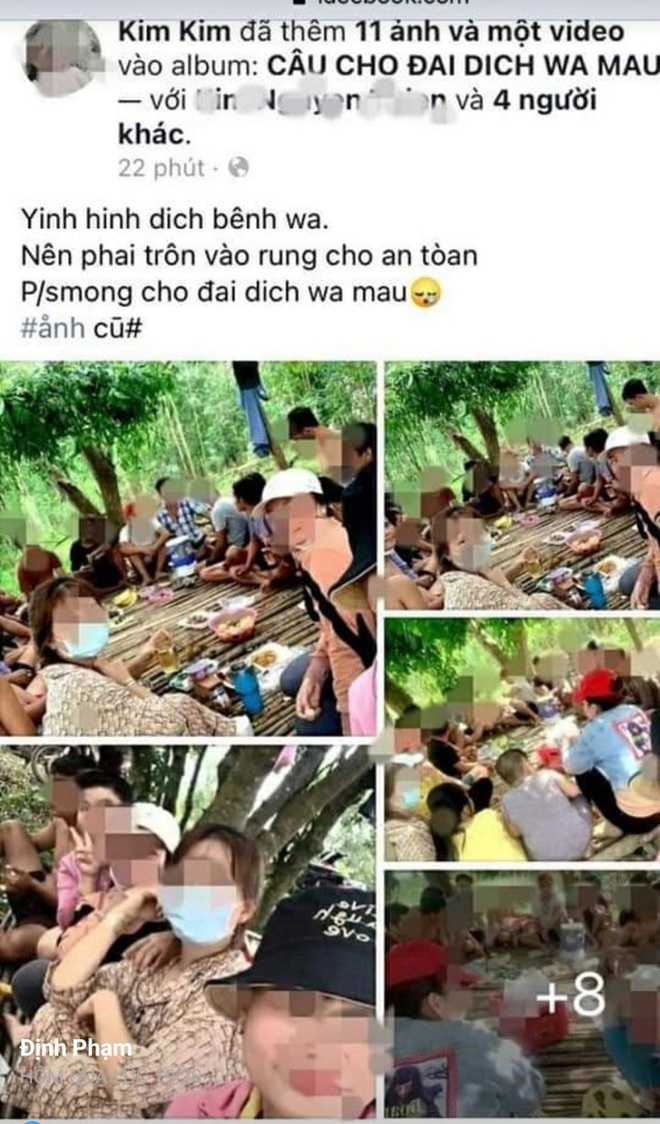21 nam, nữ v&agrave;o rừng nhậu rồi &ldquo;khoe&rdquo; tr&ecirc;n Facebook, bị phạt 210 triệu đồng - Ảnh 1.