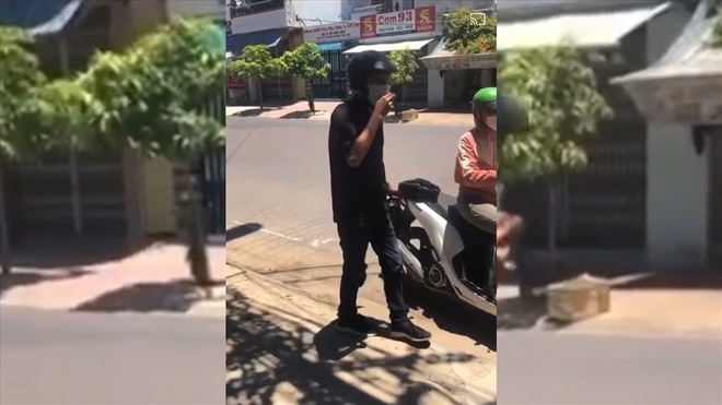 Nam c&ocirc;ng nh&acirc;n vụ b&aacute;nh m&igrave; kh&ocirc;ng phải thực phẩm thiết yếu bị phạt v&igrave; ra đường, n&eacute;m đ&aacute; trụ sở phường - Ảnh 1.