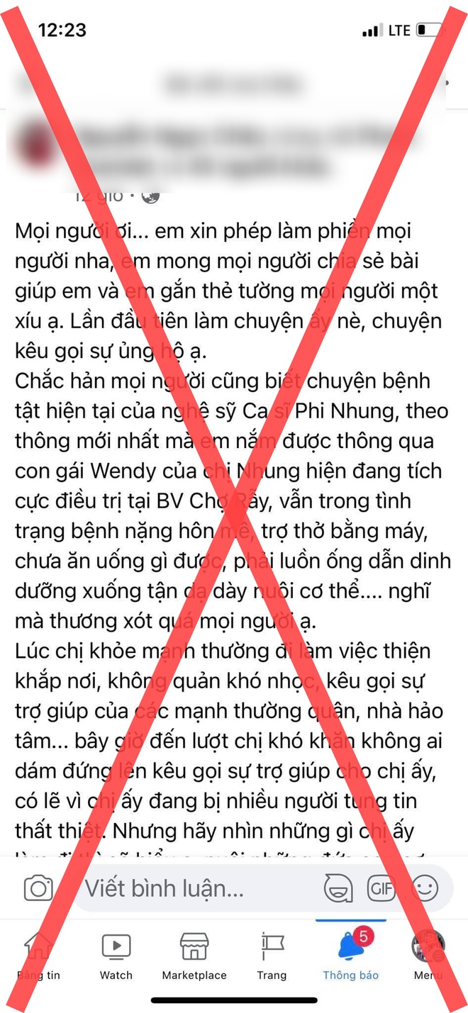 Xuất hiện tài khoản kêu gọi tiền cho Phi Nhung điều trị Covid-19, Xuân Lan lên tiếng bức xúc: Đồ ác độc! - Ảnh 3.