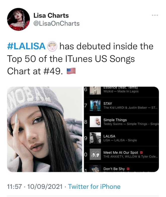 Lisa chỉ mất 9h để phá kỷ lục 24h toàn Kpop, nhưng thành tích nhạc số kém hơn hẳn so với các chị em BLACKPINK - Ảnh 11.