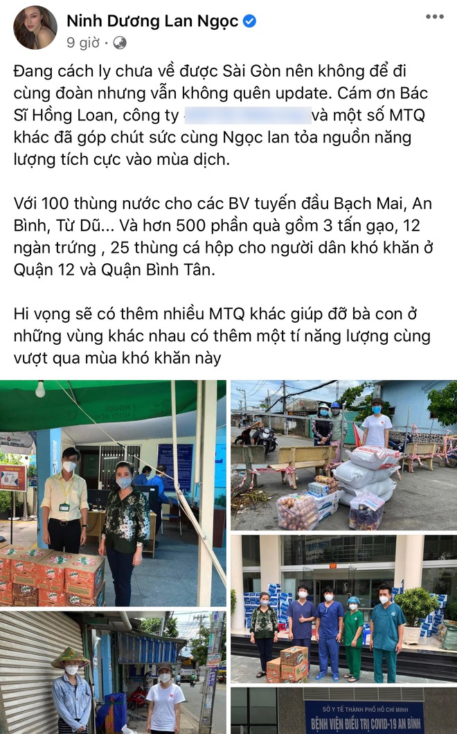 Giữa b&atilde;o sao k&ecirc; của loạt sao Việt đ&igrave;nh đ&aacute;m, Lan Ngọc phản ứng cực kh&eacute;o khi bị hỏi số t&agrave;i khoản để quy&ecirc;n g&oacute;p! - Ảnh 2.