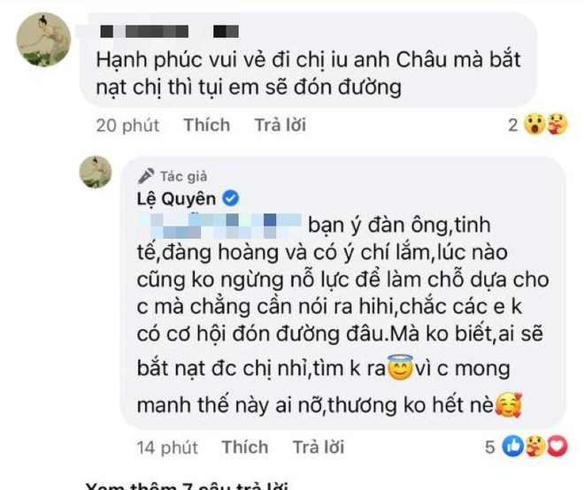 Fan doạ đón đường Lâm Bảo Châu nếu dám bắt nạt Lệ Quyên, nữ ca sĩ liền tiết lộ ngay điều đặc biệt ở bạn trai kém tuổi - Ảnh 2.