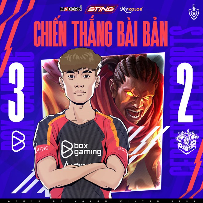 BOX Gaming ngược dòng cảm xúc trước Cerberus Esports, nội tại Huy Popper liên tục bị gọi tên! - Ảnh 1.