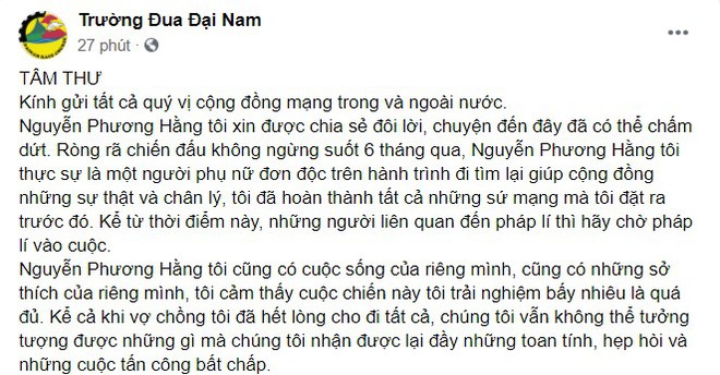 Bà Phương Hằng tuyên bố dừng lại sau mọi lùm xùm, khẳng định không sợ cậu IT Nhâm Hoàng Khang - Ảnh 2. Bà Phương Hằng tuyên bố dừng lại sau mọi lùm xùm, khẳng định không sợ cậu IT Nhâm Hoàng Khang - Ảnh 2.