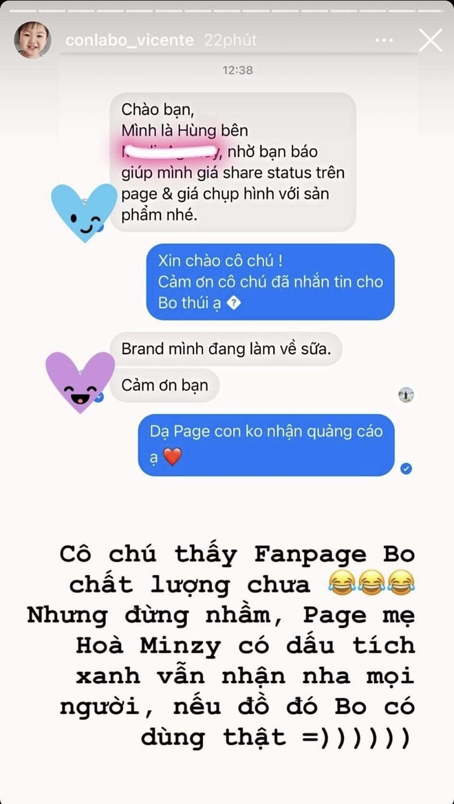 Thời tới cản khum kịp: Quý tử của Hoà Minzy mới 2 tuổi đã kiếm ra tiền, ai ngờ mẹ bỉm chốt hạ 1 câu rõ thái độ! - Ảnh 2.