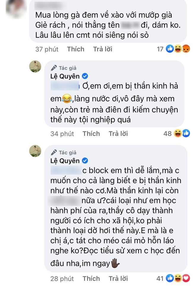 Bị chỉ trích vì loạt ảnh khoe vòng 3 ở siêu thị, Lệ Quyên nổi cơn thịnh nộ còn đòi tát antifan vì hỗn láo - Ảnh 3.