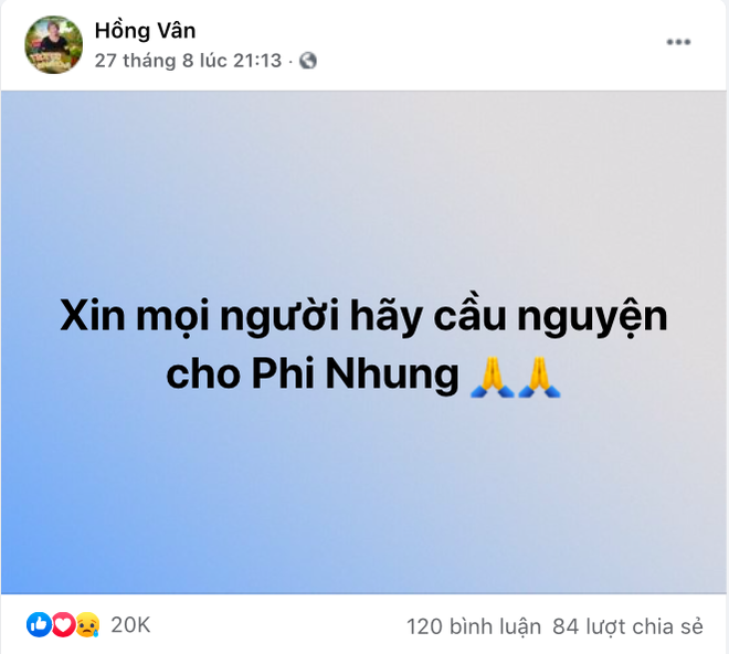 Đến lượt NS Hồng Vân bị mạo danh tung tin tức tiêu cực về bệnh tình Phi Nhung, phải bức xúc lên tiếng đính chính - Ảnh 3.