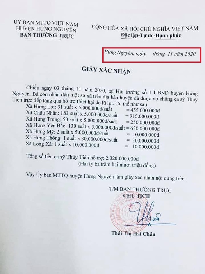 Netizen soi bằng được lỗi trong giấy tờ của Công Vinh và Thuỷ Tiên: Không rõ ngày tháng, số tiền bằng số và chữ khác nhau? - Ảnh 5.