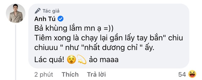 1 cặp đôi Vbiz đi tiêm vaccine cũng quấn quýt không rời, chăm phát cẩu lương thế này mà chưa chịu công khai - Ảnh 7.