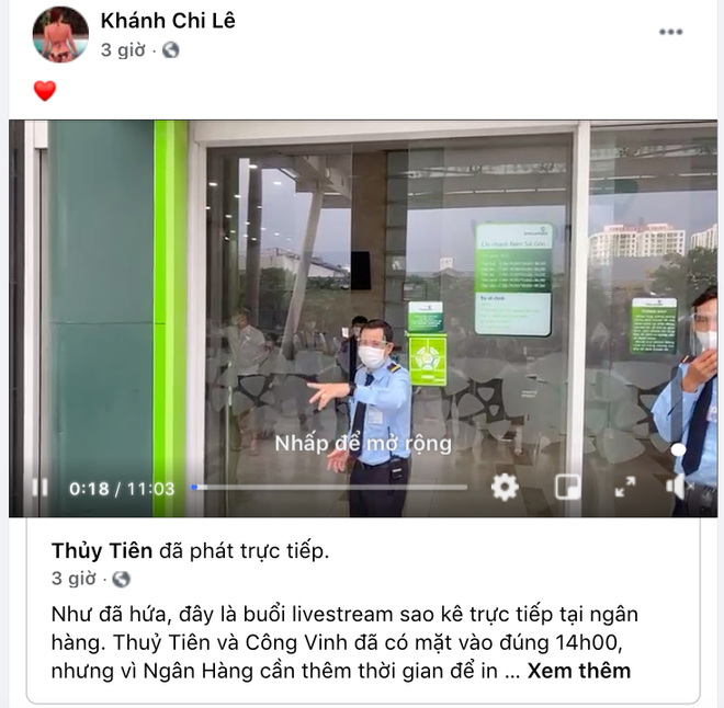 Em gái Công Vinh thốt lên 3 chữ thể hiện rõ thái độ giữa lúc chị dâu livestream sao kê 177 tỷ đồng! - Ảnh 3. Em gái Công Vinh thốt lên 3 chữ thể hiện rõ thái độ giữa lúc chị dâu livestream sao kê 177 tỷ đồng! - Ảnh 3.