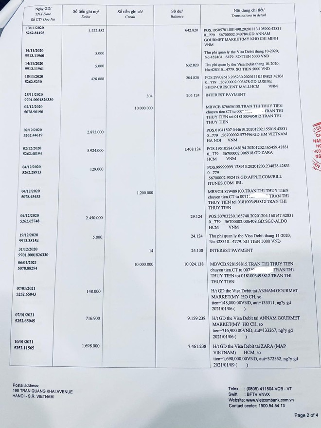 Thuỷ Tiên công bố 18.000 trang sao kê ngân hàng, làm rõ các khoản thu - chi và chốt 1 ý đặc biệt quan trọng - Ảnh 11.