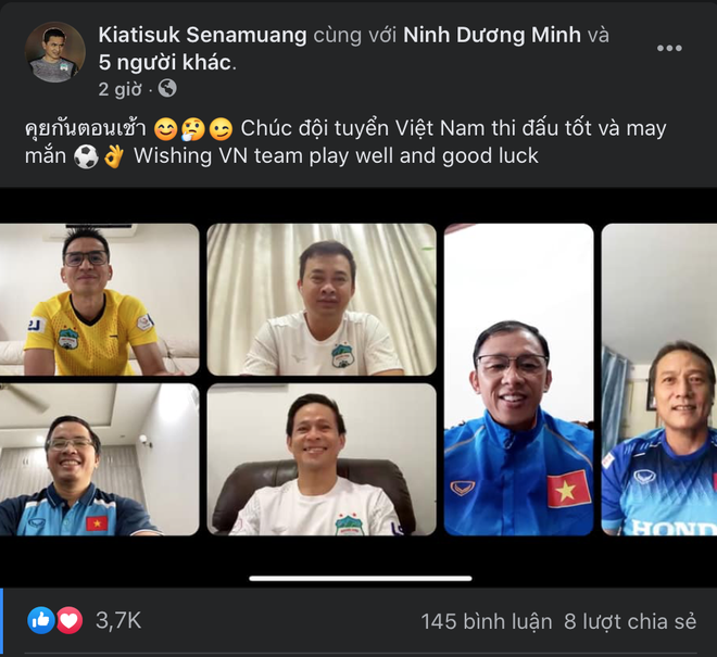 HLV Kiatisuk gửi lời chúc đến đội tuyển Việt Nam - Ảnh 1.
