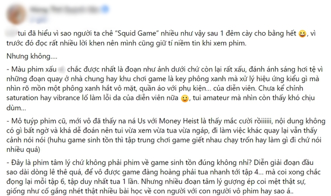 Netizen chiến nhau tanh bành vì Squid Game: Người khen hay nức nở, kẻ chê bai thảm họa - Ảnh 9.
