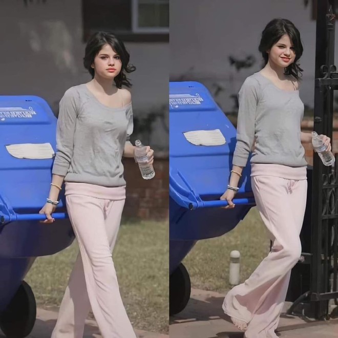 Xinh đến mức mặc xuề xoà, chân đất đi đổ rác cũng xinh là đây: Selena Gomez! - Ảnh 3.