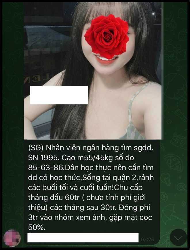 Đột nhập group ngã giá thân xác của "các bé" 2k4 - 2k5 tìm người bao nuôi: Hét giá 150 triệu⁄đêm, đặt cọc 50% để gặp, "boom hàng" thì sale - Ảnh 4.