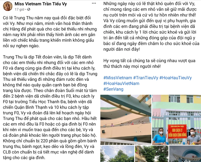 Ngọc Trinh ghi điểm vì khoảnh khắc đầy giản dị, Tiểu Vy và HHen Niê tất bật làm thiện nguyện mùa trăng rằm - Ảnh 5.